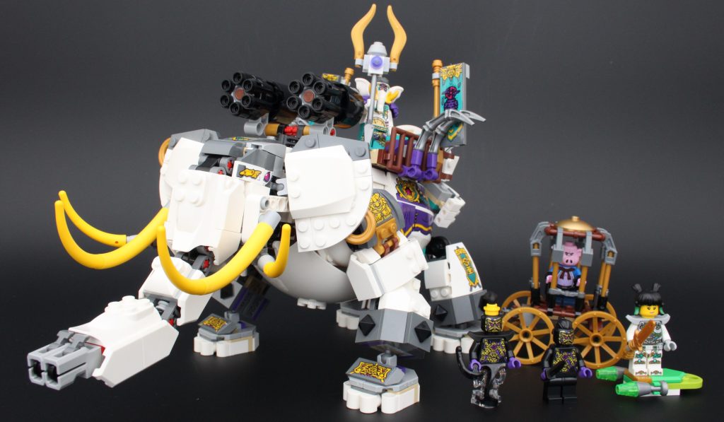 LEGO Monkie Kid 80043 Yellow Tusk Elephant review 2 1024x597