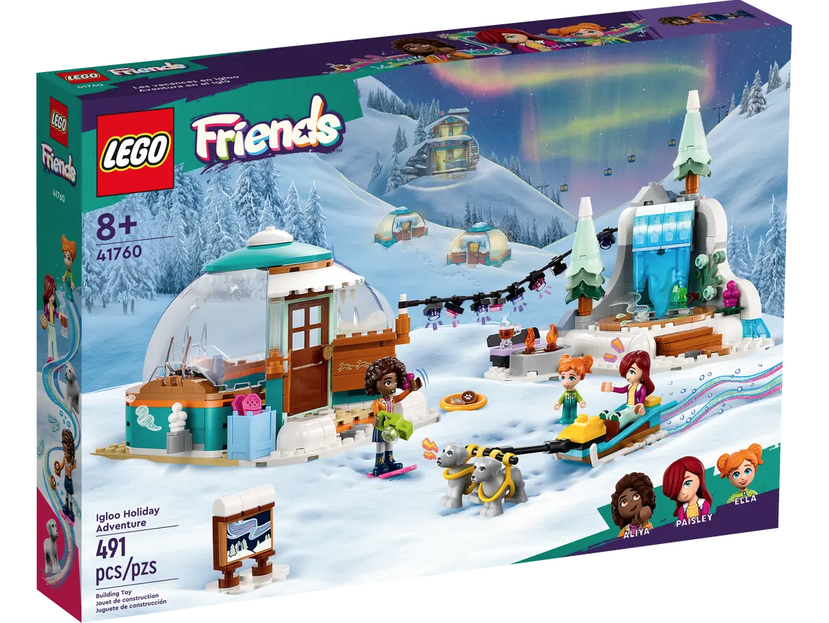 LEGO Friends 41760 Igloo Holiday Adventure box front