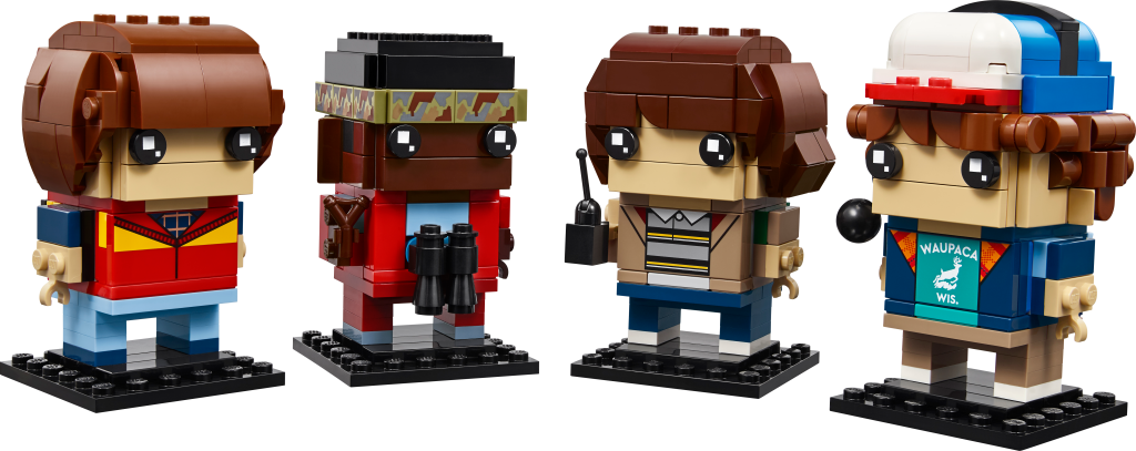 LEGO BrickHeadz 40801 Mike Dustin Lucas and Will Figures 1 1024x407