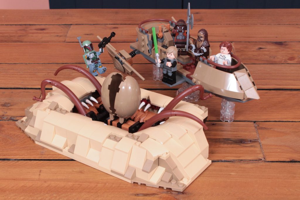 LEGO Star Wars 75396 Desert Skiff Sarlacc Pit review 1 1024x683