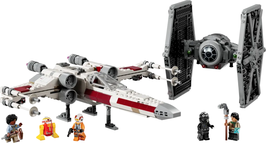 LEGO Star Wars 75393 TIE Fighter X Wing Mash up 1024x550