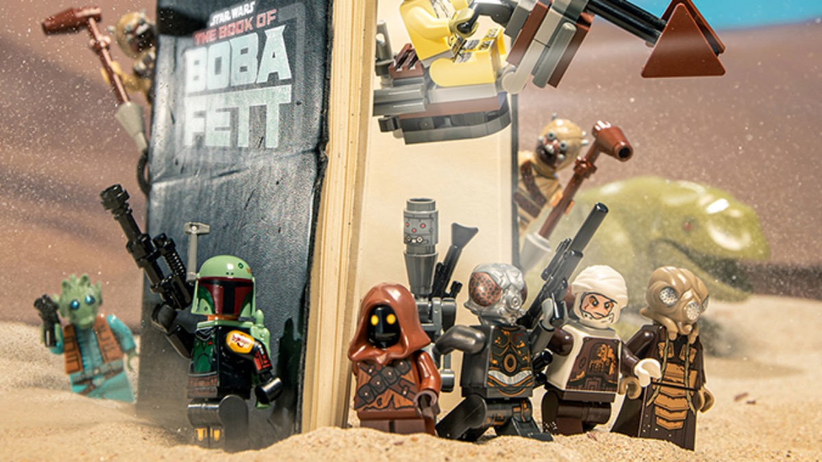 The LEGO Group celebrates the launch of Star Wars: The Book of Boba Fett