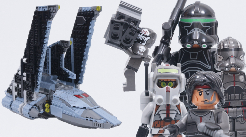 LEGO Star Wars 75314 The Bad Batch Attack Shuttle review – good soldiers follow LEGO instructions