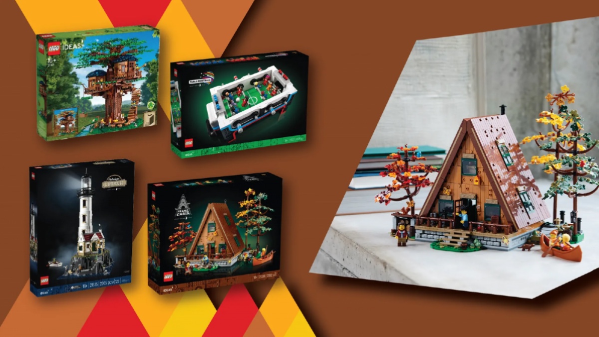 Win a signed copy of 21338 A-Frame Cabin in latest LEGO Ideas contest