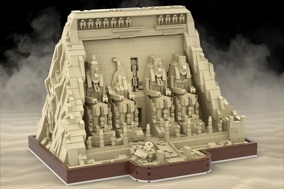 LEGO Ideas Great Temple of Abu Simbel 2