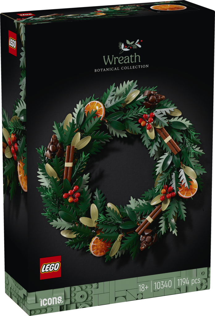 LEGO Icons Botanical Collection 10340 Wreath 1 696x1024
