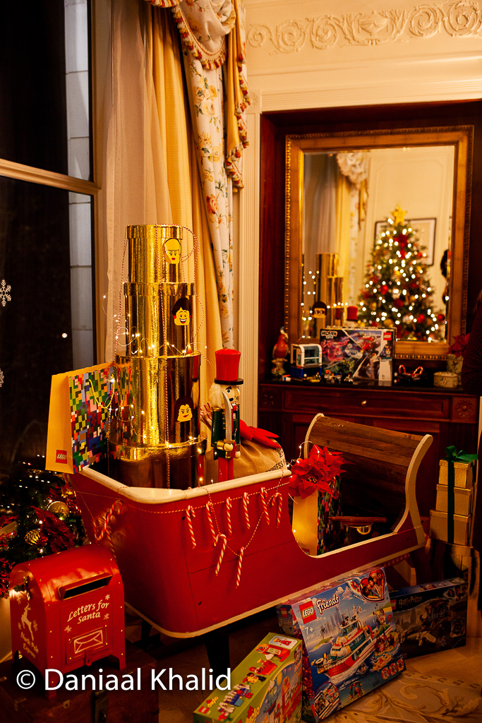 LEGO Twelve Rebuilds of Christmas at The Savoy