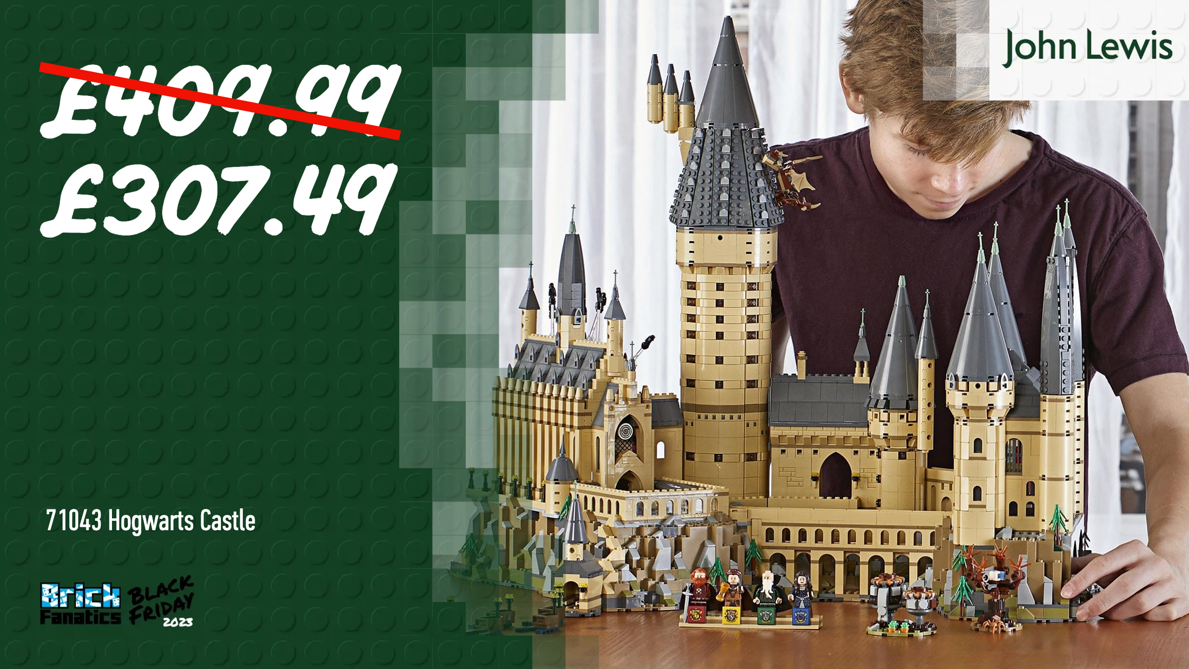Massive LEGO Black Friday deal on 71043 Hogwarts Castle