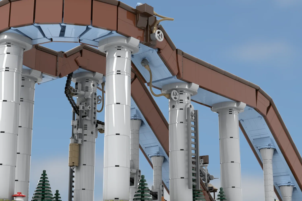 LEGO Ideas Working Log Flume 11 1024x683