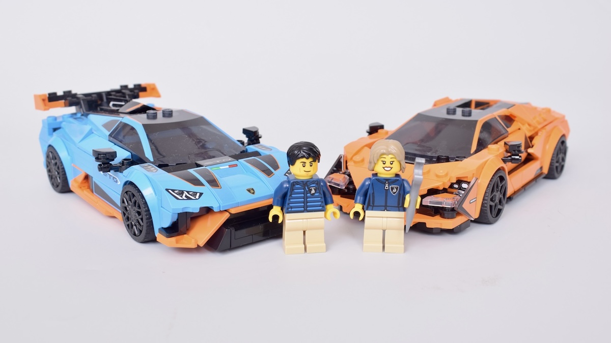 LEGO Speed Champions 77238 Lamborghini Revuelto & Huracán STO review