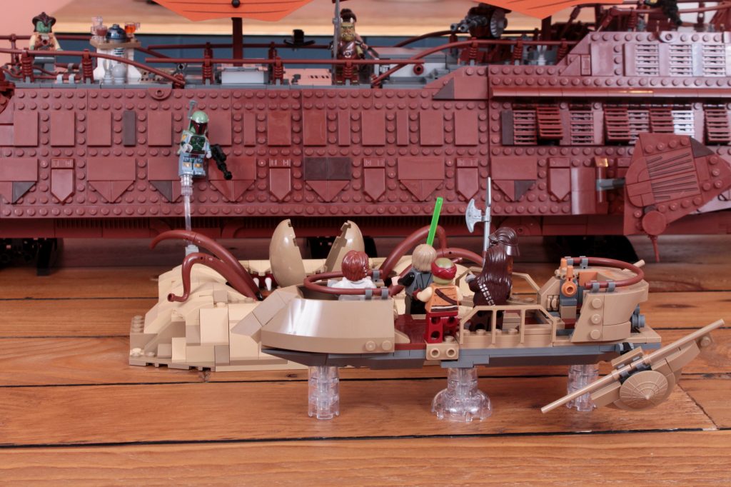 LEGO Star Wars 75397 Jabbas Sail Barge 75396 Desert Skiff Sarlacc Pit review 10 1024x682