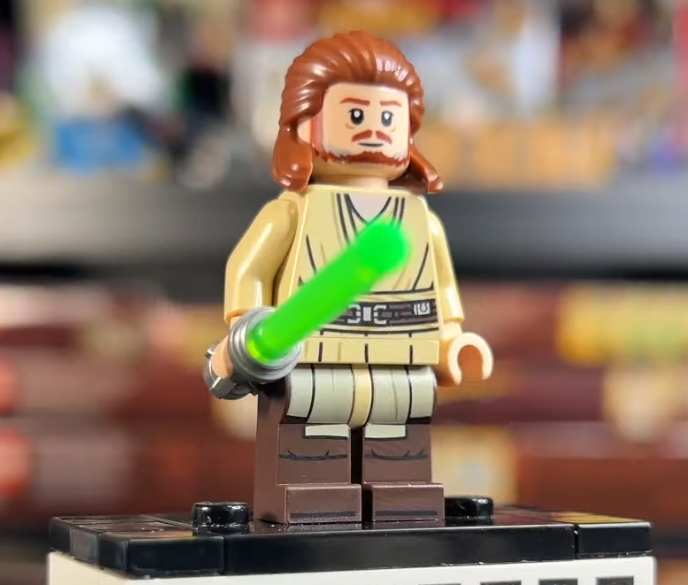 lego star wars minisuperheroestoday 75383 sith infiltrator qui gon minifigure