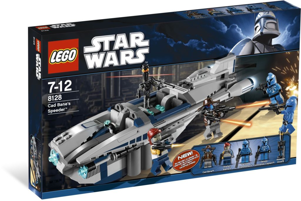 LEGO Star Wars 8128 Cad Banes Speeder