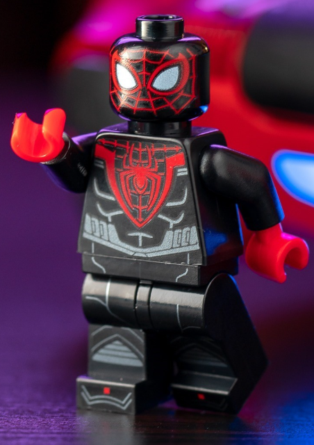 lego spider man miles morales exclusive minifigure