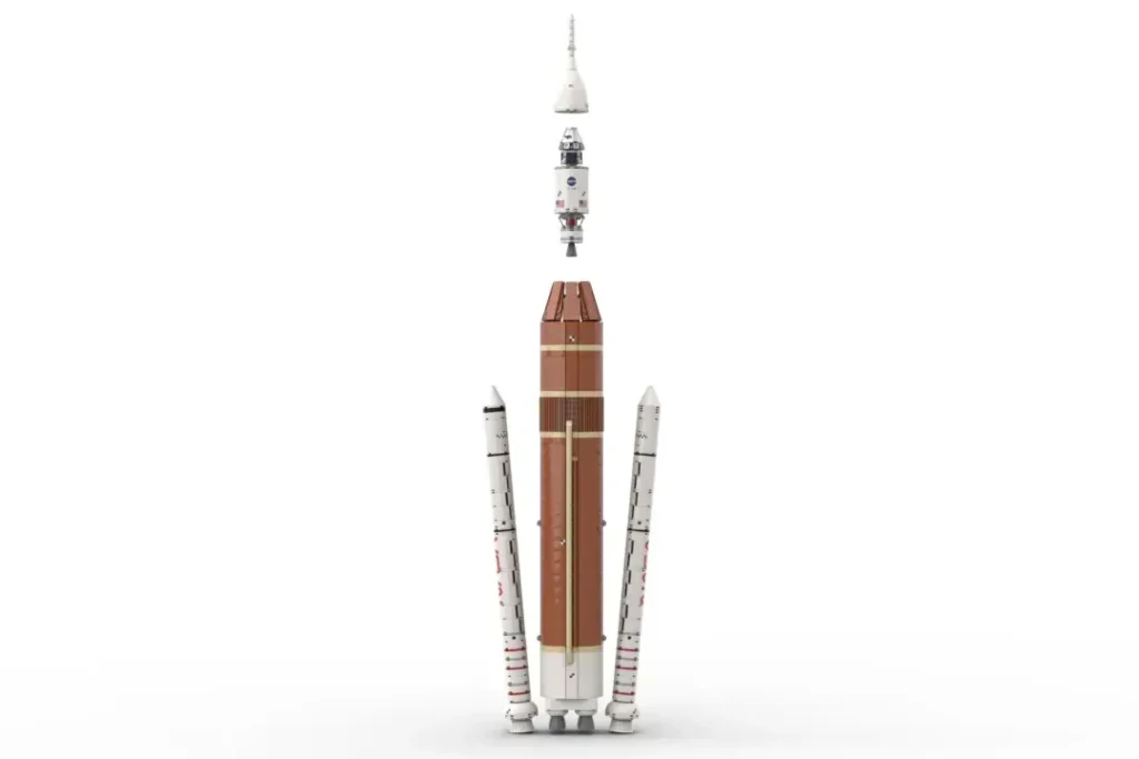 LEGO Ideas NASAS SPACE LAUNCH SYSTEM TO THE MOON AND MARS 2 1024x683