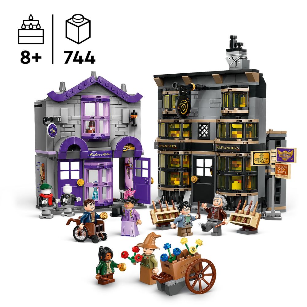 LEGO Harry Potter 76439 Ollivanders Madam Malkins Robes 2