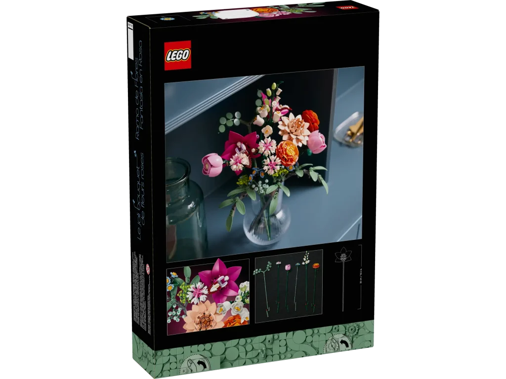 LEGO Botanicals 10342 Pretty Pink Flower Bouquet 2 1024x768