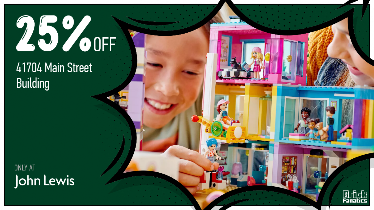 John Lewis reduces LEGO Friends 41704 Main Street Building in LEGO sale
