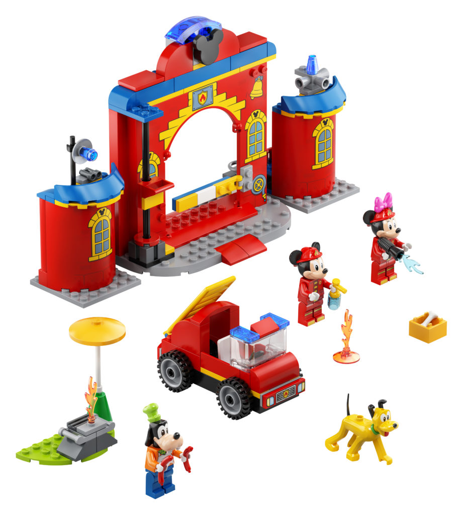 LEGO Disney 10776 Mickey Friends Fire Truck Station 3