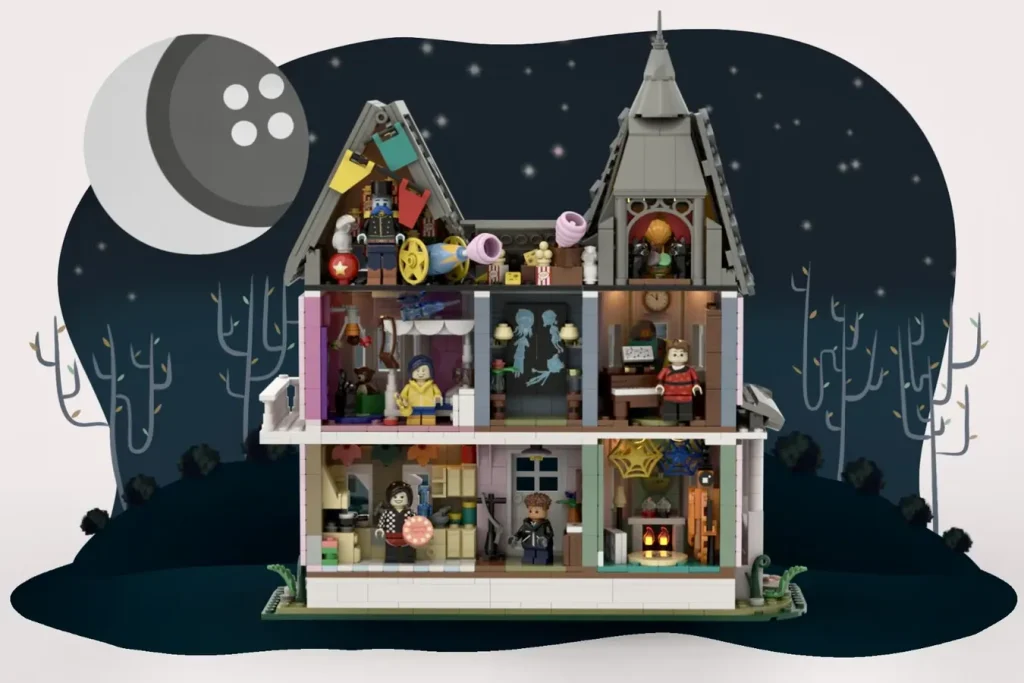 LEGO Ideas coraline pink palace danielbradleyy first 2025 review 2 1024x683