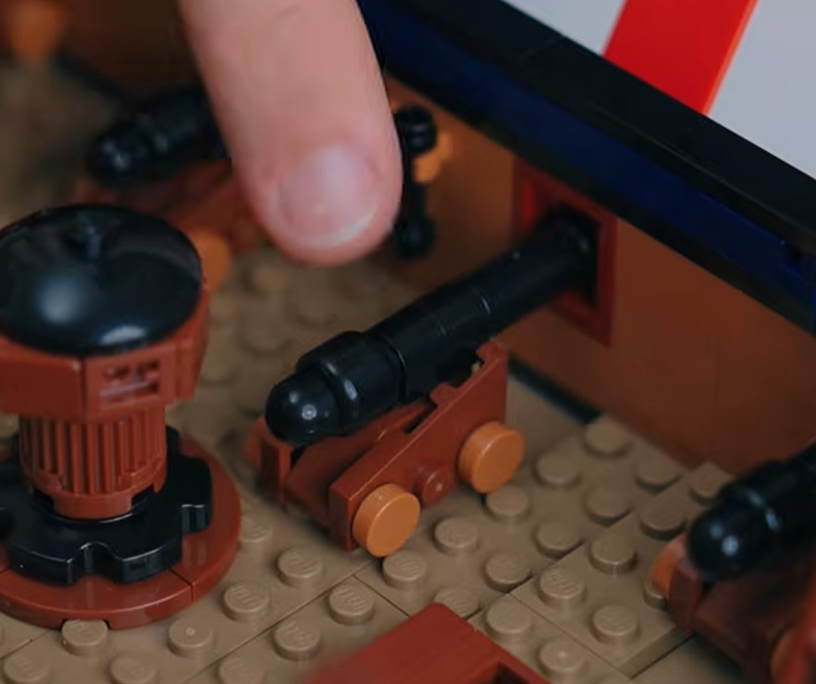 lego bricklink series 7 frigate stickers brick quest 4
