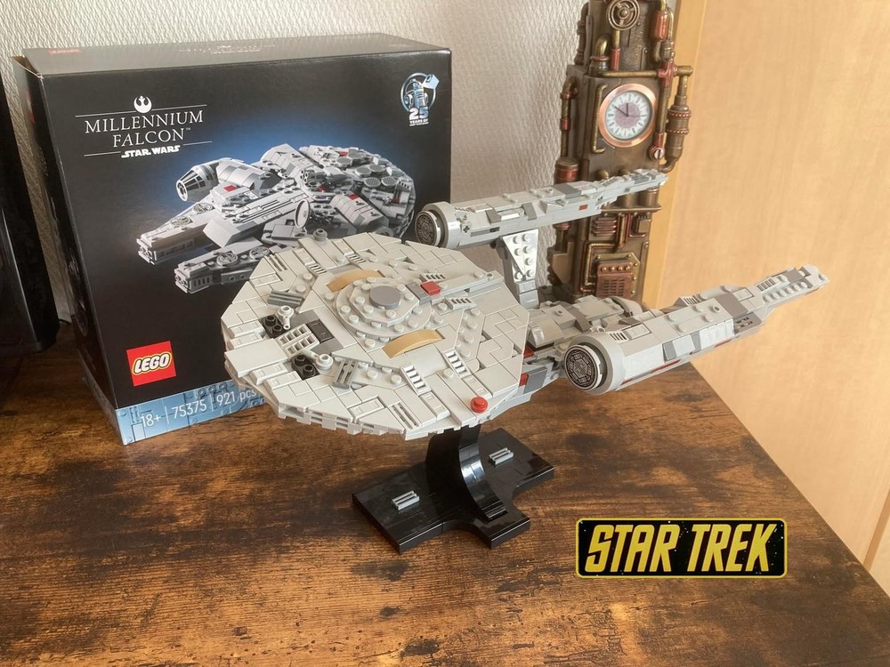 creation caravan uss enterprise rebrickable 75375