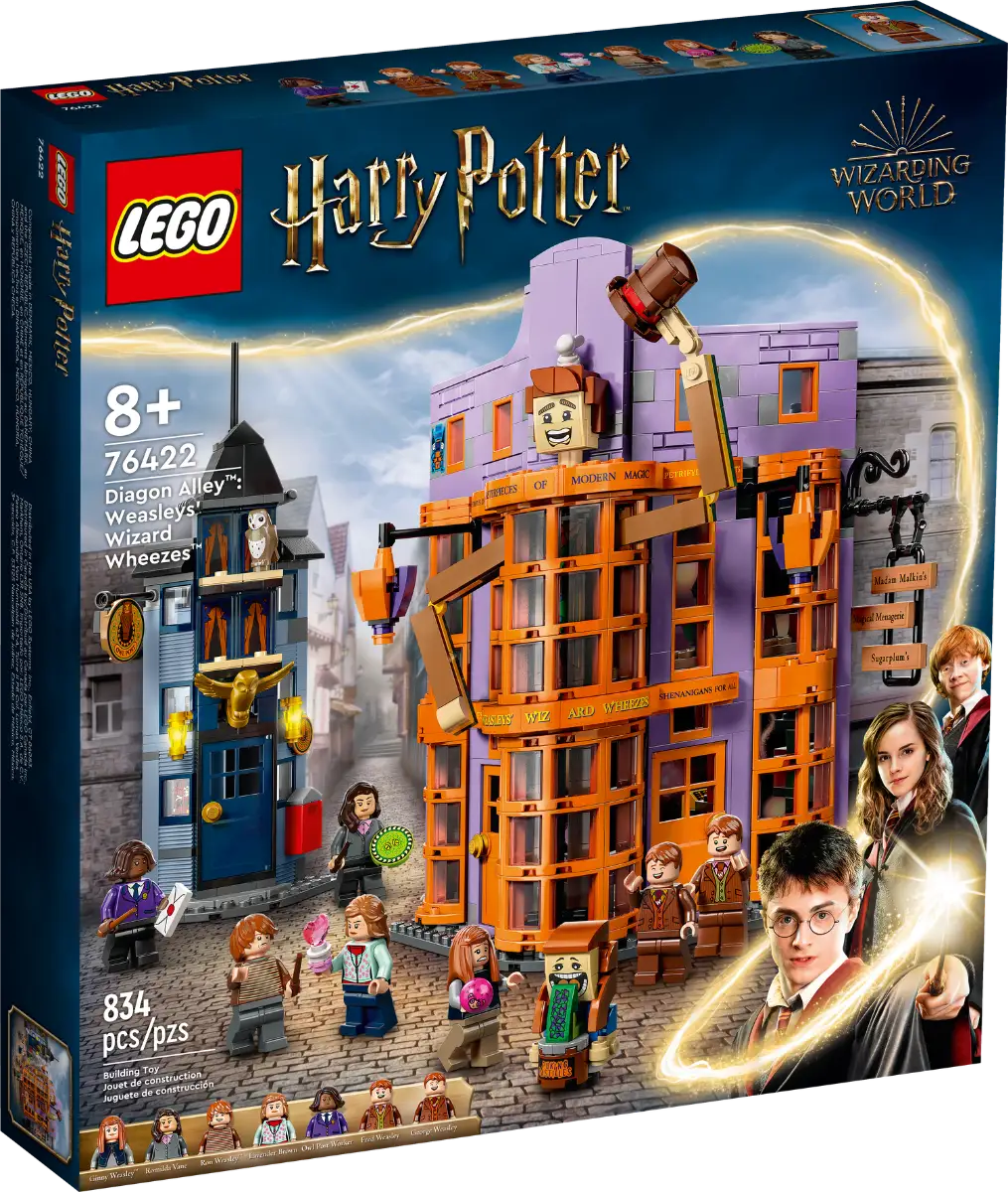 LEGO Harry Potter 76422 Diagon Alley Weasleys Wizard Wheezes 1