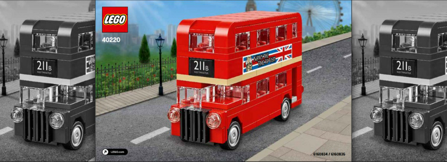 Exclusive LEGO Creator London Bus Polybag