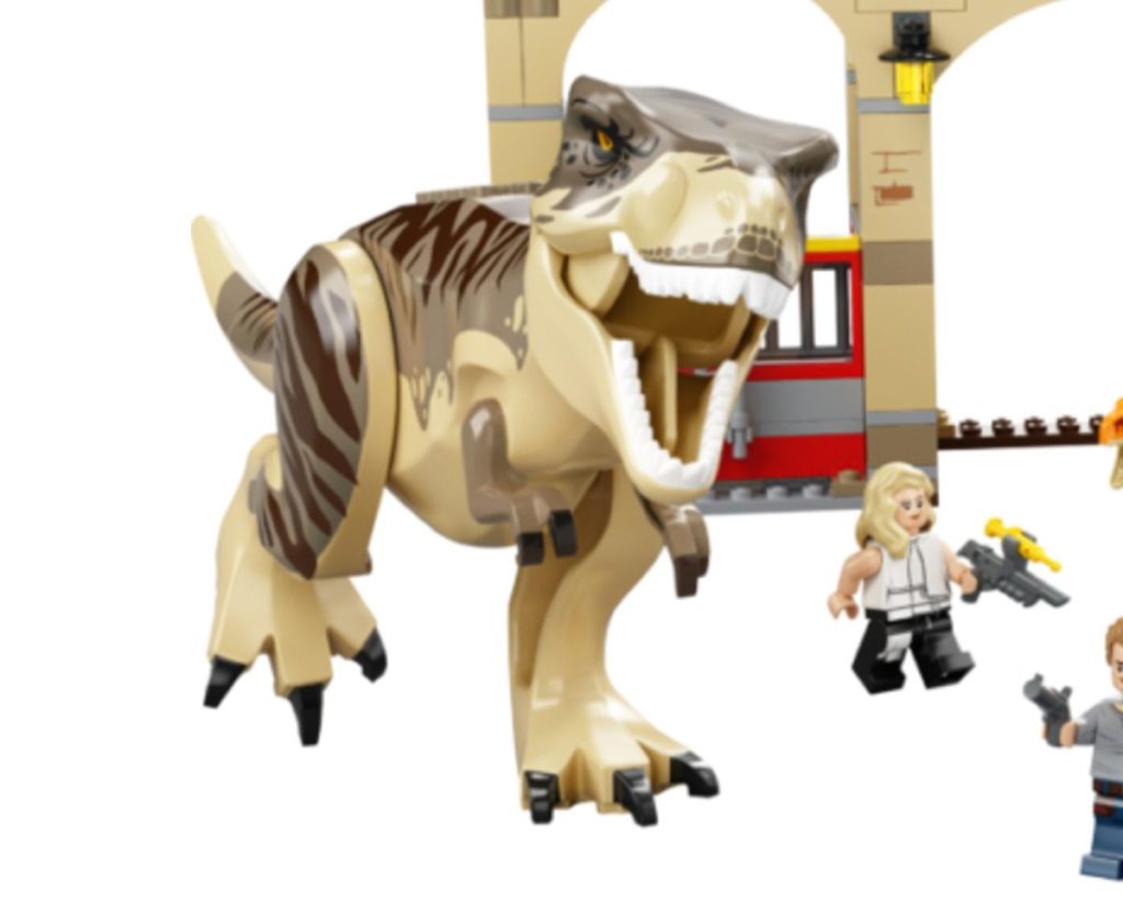 76944 LEGO Jurassic World T. rex Dinosaur Breakout dinosaur 2 1 1024x835