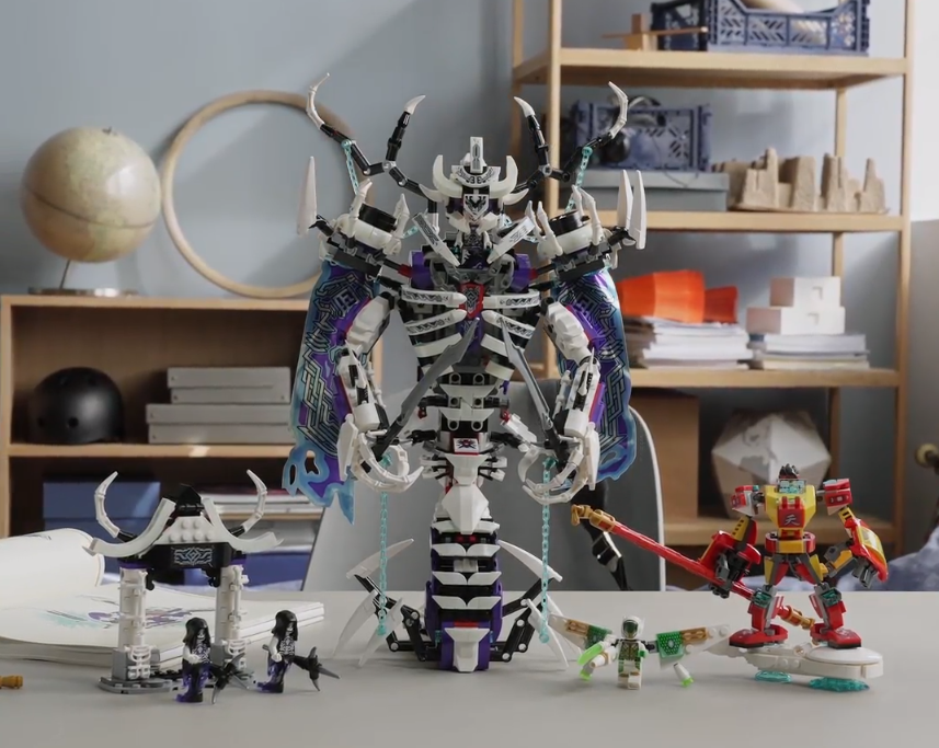LEGO 80028 The Bone demon no glow