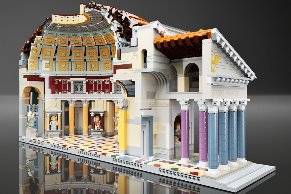 LEGO Ideas Pantheon 124 AD 5 1024x683