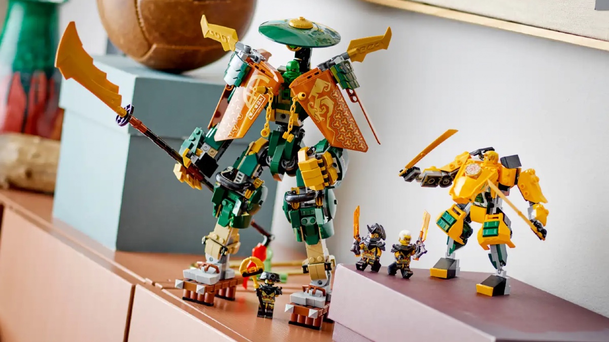 New NINJAGO mech evokes a classic BIONICLE set