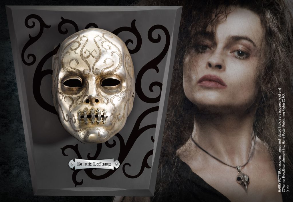 NOBLE COLLECTION Bellatrix Lestrange Death Eater mask 1024x707