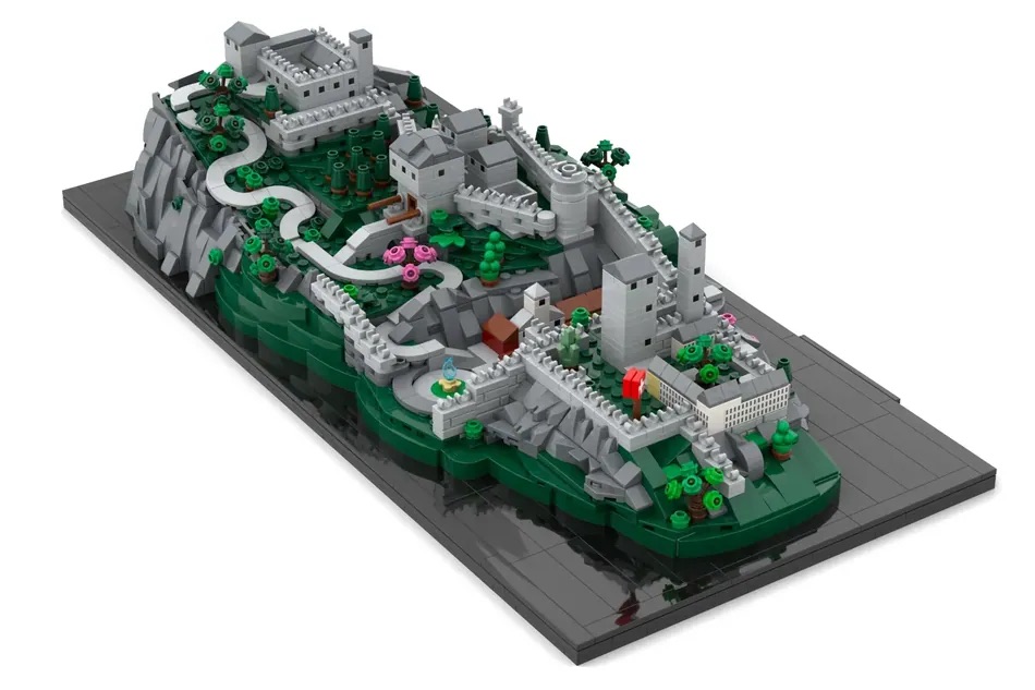 LEGO Ideas The Fortress of Bellinzona 3