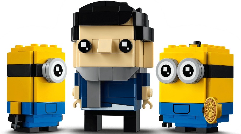 LEGO Minions: The Rise of Gru BrickHeadz officially revealed, available now