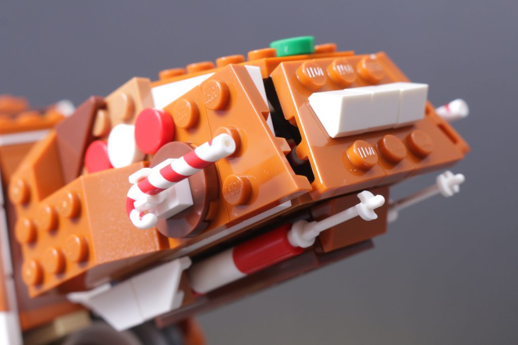 LEGO Christmas 2025 sets 40812 Snowman Ornaments 40809 Festive Gingerbread House 40820 Up Scaled Santa Minifigure 40806 Gingerbread AT AT Walker review 51 1024x683