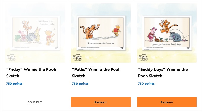 Winnie the Pooh VIP prints sold out at LEGO.com