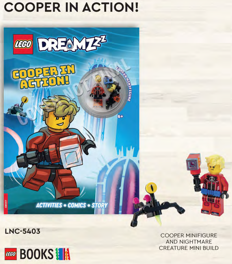 lego dreamzzz cooper in action