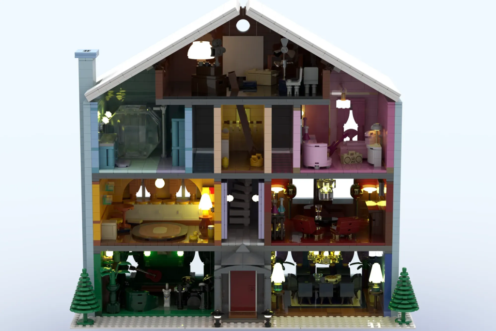 LEGO Ideas Taylor Swift Lover House 1 1024x683