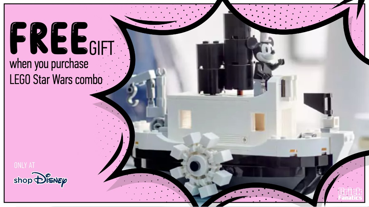 LEGO Star Wars combo of sold-out retiring sets available at shopDisney - plus a free gift