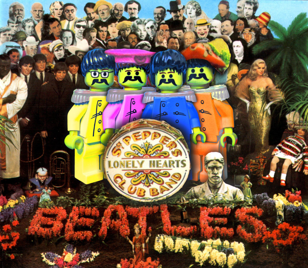 Brick Pic of the Day: Sgt. Pepper's Lonely Hearts Club Band