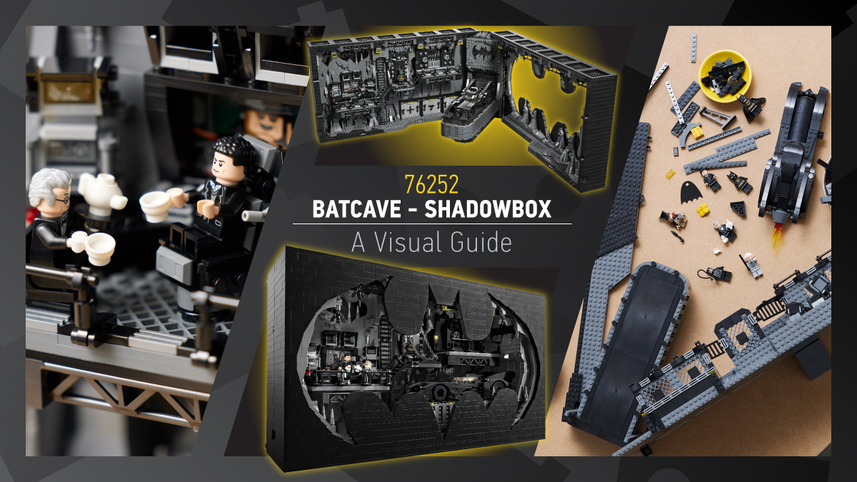 LEGO Batman 76252 Batcave – Shadow Box visual guide and gallery