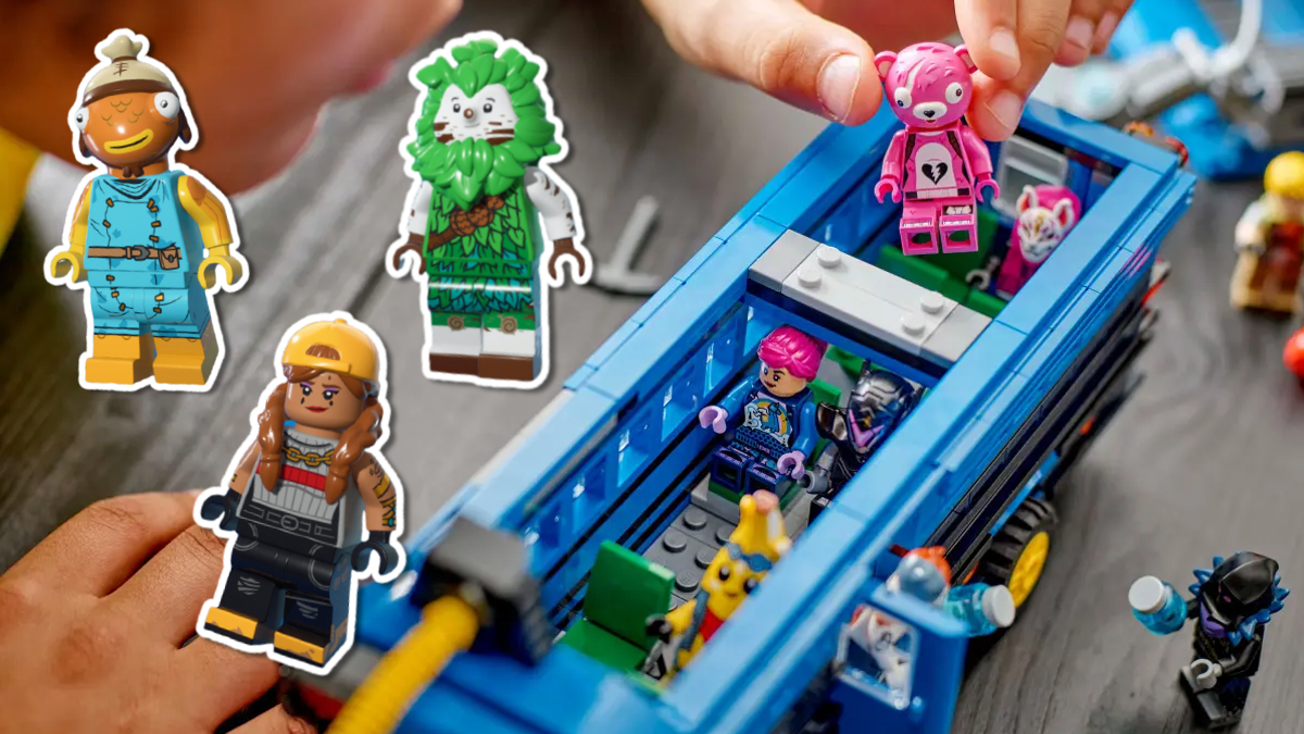 First LEGO Fortnite minifigure designs led to hundreds of in-game versions