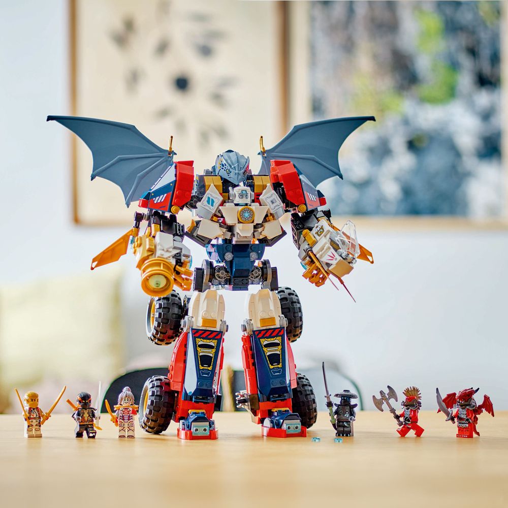 LEGO NINJAGO 71834 Zanes Ultra Combiner Mech 5