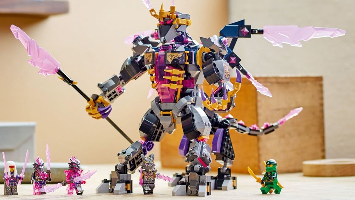 LEGO NINJAGO Crystalized summer 2022 set images spotted