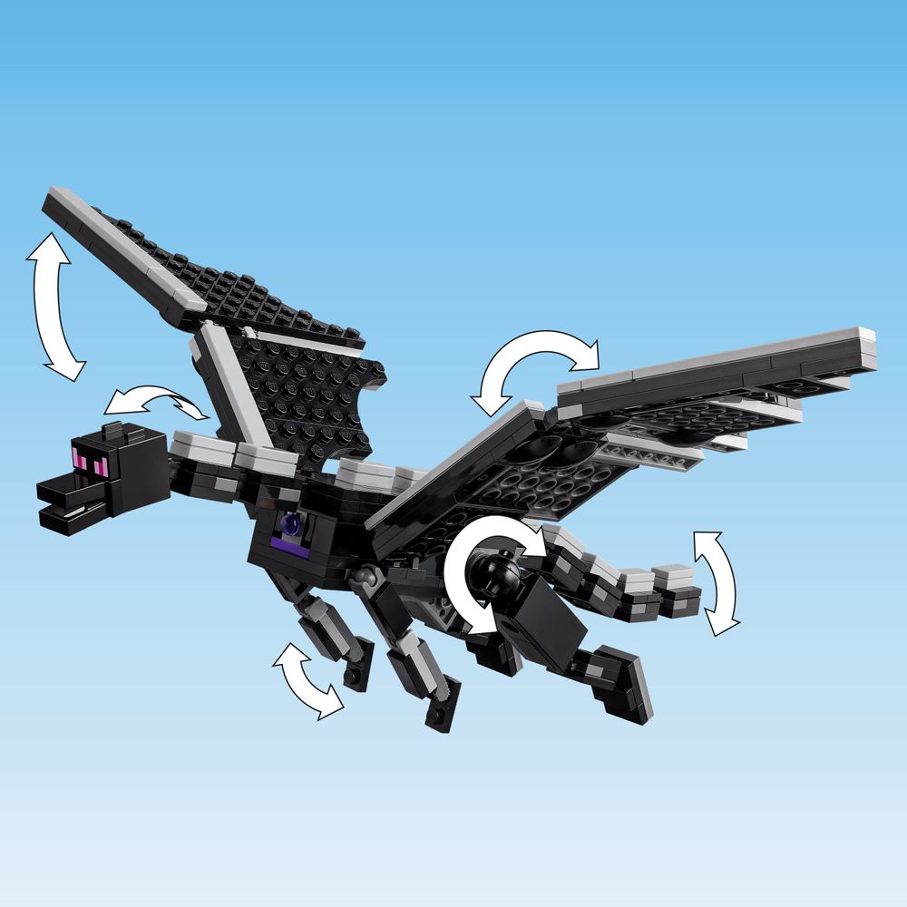 LEGO Minecraft 21264 The Ender Dragon and End Ship 3
