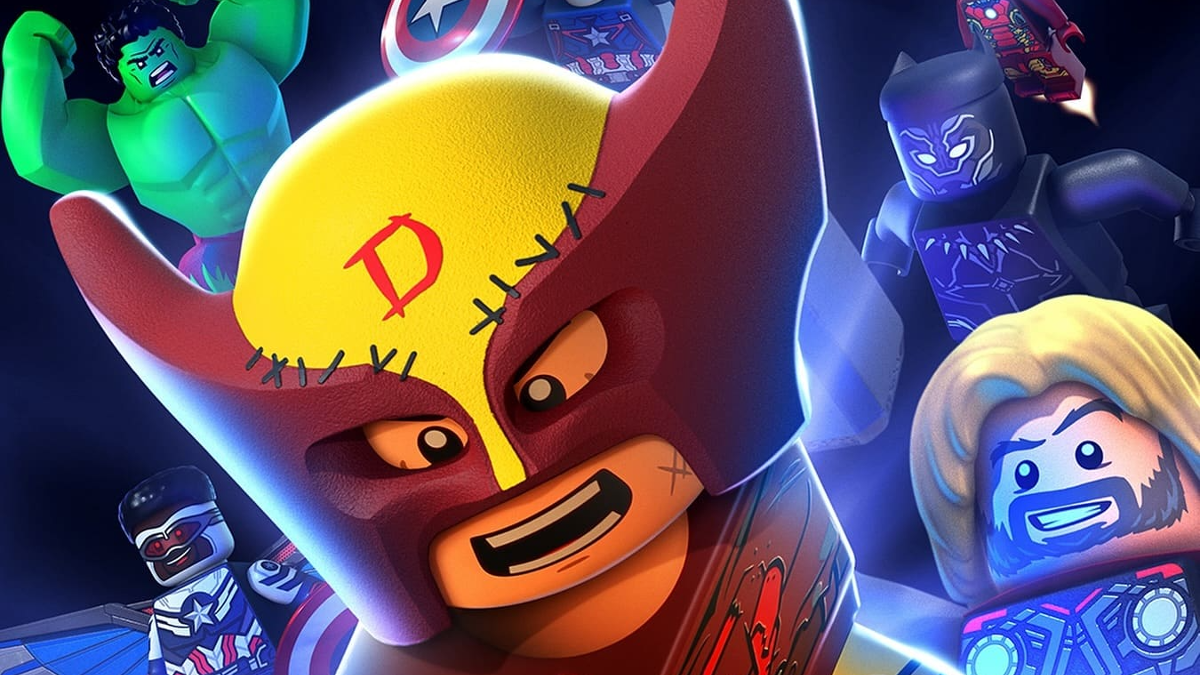 Two minifigures in LEGO Marvel Avengers: Mission Demolition are drawing a crowd