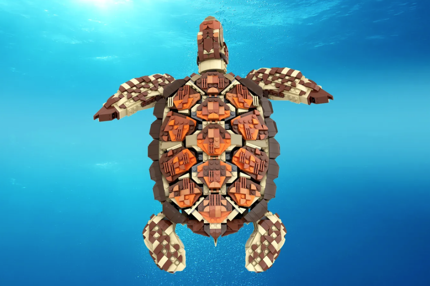 LEGO Ideas Sea Turtle 6