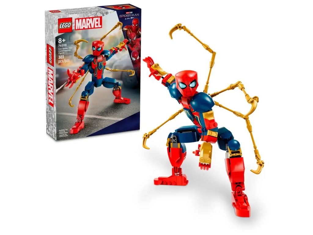 LEGO Marvel 76298 Iron Spider Man Construction Figure 2 1024x768