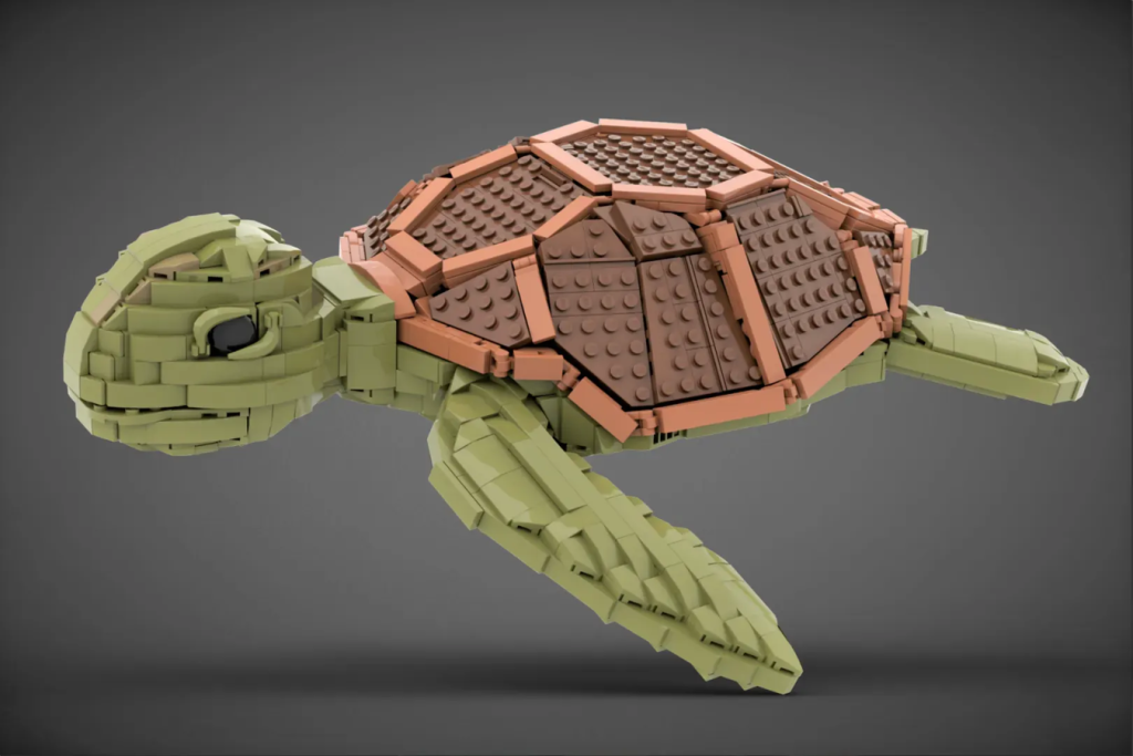 LEGO Ideas Sea Turtle 2 1024x683